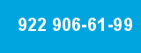 922 906-61-99 922 906-61-99